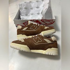 Brand New Aime Leon Dore / New Balance P550 Basketball Oxfords Brown